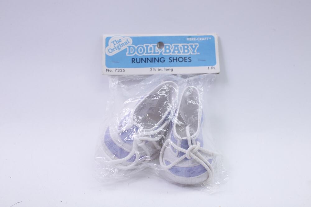 Doll Baby, Cabbage Patch Size Running Shoes, 1984, Fibre-Craft, Doll Clothing,